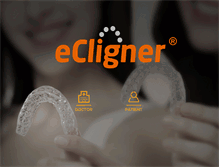 Tablet Screenshot of e-cligner.com